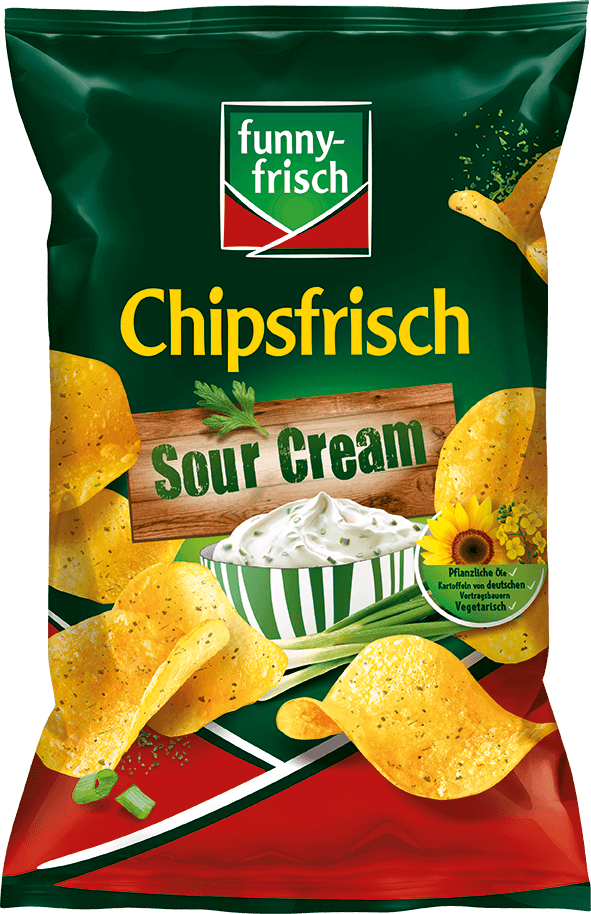 Packshot Sour Cream & Wild Onion